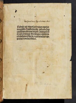 Super IV libros Sententiarum