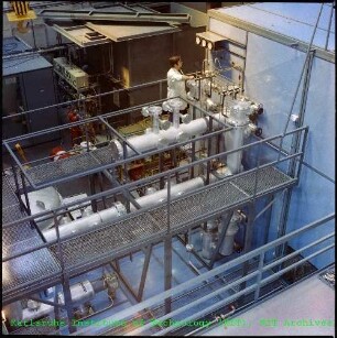 Große Prototyp-Trenndüsenstufe des Instituts für Kernverfahrenstechnik (IKVT)