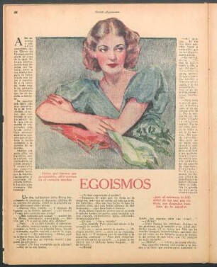 Egoísmos : Cuento por Elena S. Muñoz