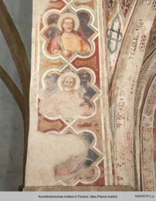 Freskenzyklus mit Evangelisten und Aposteln : Die zwölf Apostel