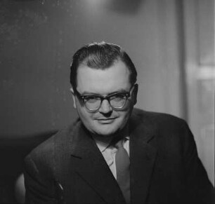Porträt des Kammersängers Günther Leib