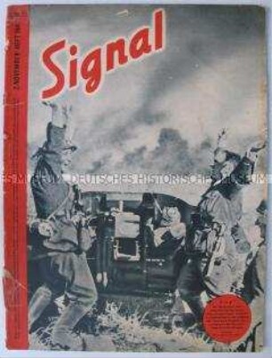 Illustrierte Propagandazeitschrift der Wehrmacht "Signal", Ausgabe in deutscher Sprache vom November 1941