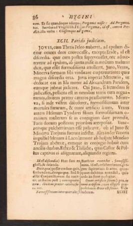 XCII. Paridis judicium.