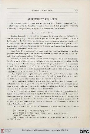 2: Authenticité des actes, [1]