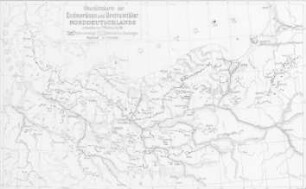 Endmoränen und Urstromtäler Norddeutschlands, Übersichtskarte : Geologie | Geologische Charakterbilder | Die Endmoränen im norddeutschen Flachlande