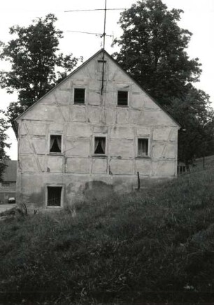 Dittersbach, Nummer 4. Wohnhaus. Giebelfront