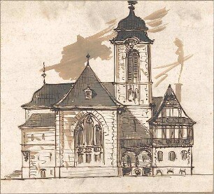 Fischer, Theodor; Osnabrück; Reformierte Kirche - Ansicht