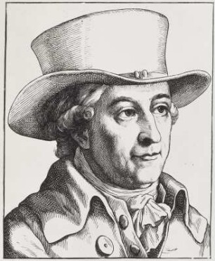 Bildnis des Justizrates in Osnabrück und Dichters, Historikers und Staatsmannes Justus Hoeser