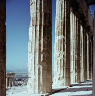 Athen, Akropolis, Säulen des Parthenon