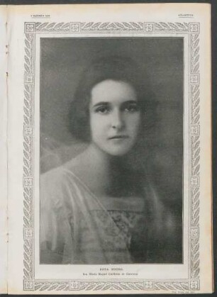 Nota social. - Sra. María Raquel Cárdenas de Guerrero