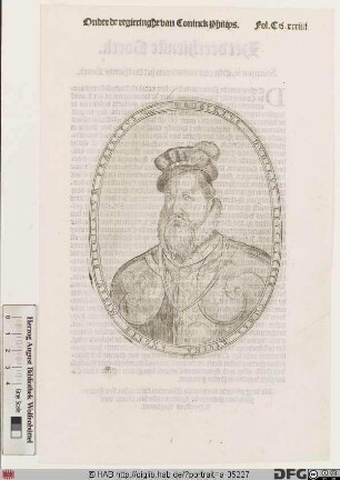 Bildnis Robert Dudley, 1564 Baron of Denbigh and Earl of Leicester