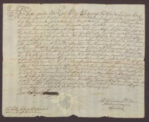 Patent des Hofgerichtsrats Freiherrn Franz Anton von Gudenus.