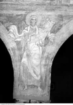 Südwand, Arkadenzwickel, Der Prophet Micha