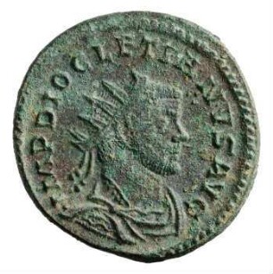 Münze, Antoninian, 290 - 291 n. Chr.
