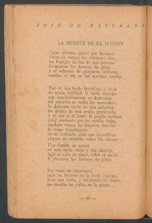 La muerte de la ilusión