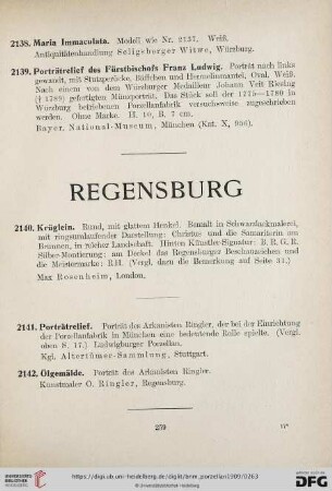 Regensburg (Nr. 2140 - 2142)