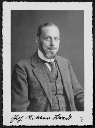 Viktor Bredt (1879-1940), 1918-1940 Professor der Rechte in Marburg