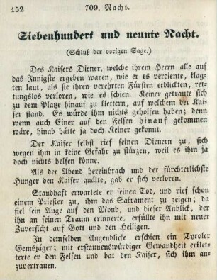 Siebenhundert und neunte Nacht