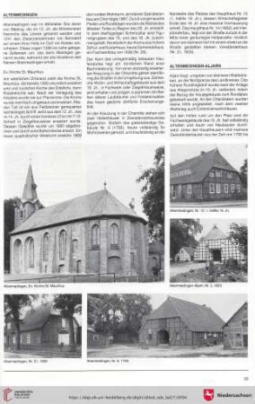 [Landkreis Uelzen: Die Gemeinden in alphabetischer Reihenfolge]