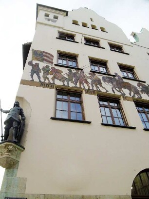 Nürnberg: Kammergebäude mit Kaufmannszug