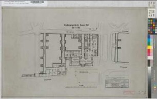 Empfangsgebäude Essen Hbf: Grundriß, M. 1:500 Hge, Sknr.: 1, Fanr.: 16, Bunr.: 60