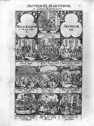 Secvlvm III. Martyrvm. 3. Der Märtyrer