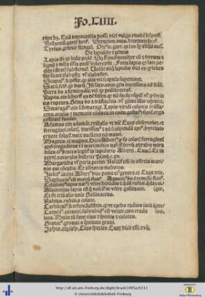 De lapidibus et gemmis