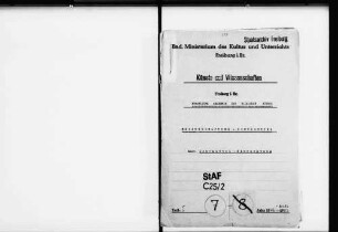 Beschaffung von Einrichtungsgegenständen und Lehrmitteln