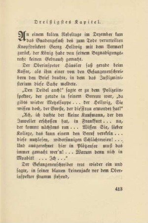 Dreißigstes Kapitel