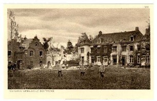 Der Krieg 1914/15 in Postkarten, 31. Reihe, Abt.: Belgien; Inhalt: Ypern und Umgebung: Nr. 302: Schloss Cheluveld bei Ypern