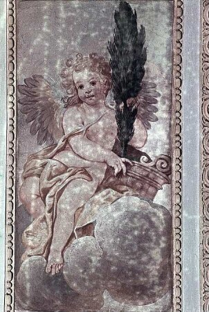 Engel mit Attributen Marias nach der Lauretanischen Litanei