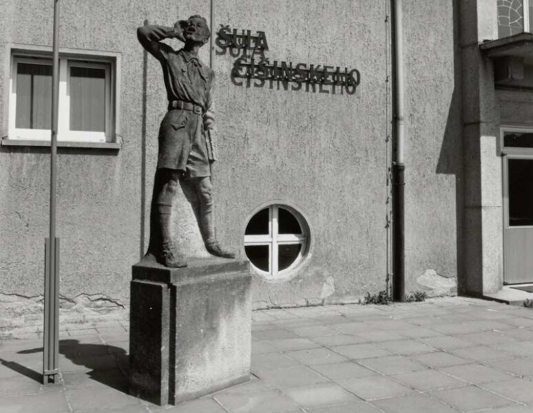 Salutierender Soldat Salutierender Soldat