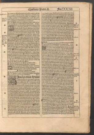 Incipit epistola secunda beati petri apostoli.