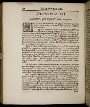 Observatio XII. Leguntur, quæ implicite sunt exceptivæ.