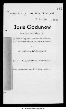 Boris Godunow