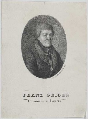 Bildnis des Franz Geiger