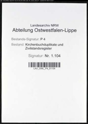 Kirchenbuchduplikat der evangelischen Gemeinde Freudenberg (GHT 1848-1858). (Gemeinde: Freudenberg, evangelische Gemeinde)