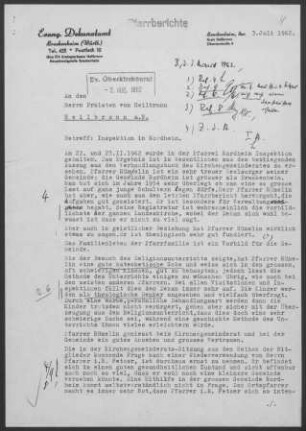 Nordheim: Inspektionsbericht 1962