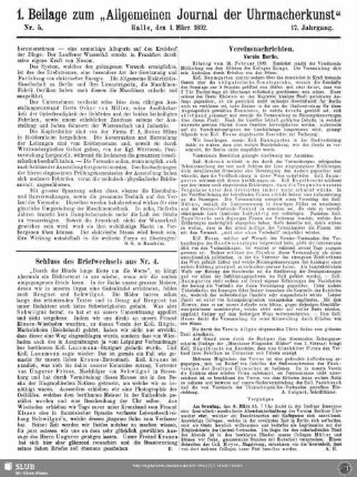 Schluss des Briefwechsels aus Nr. 4