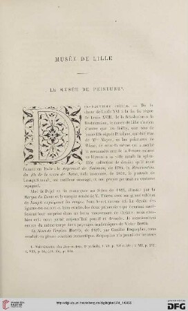 2. Pér. 9.1874: Le musée de peinture, [6] : Musée de Lille