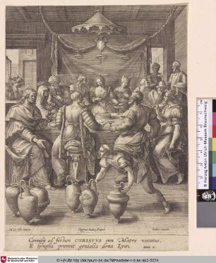 [Die Hochzeit zu Kana; The marriage at Cana]