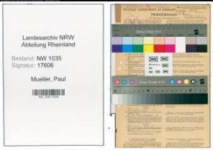 Entnazifizierung Paul Mueller , geb. 06.12.1896 (Beamter)