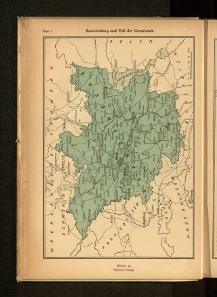 Brandenburg und Teil der Grenzmark