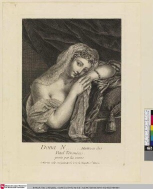 Dona N ... Maîtresse de Paul Véronése