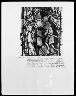 Armenbibelfenster, 5. Reihe von unten, Mitte, 5b