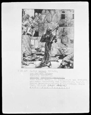 Der Tod als Würger (Auf das erste Auftreten der Cholera in Paris 1831)