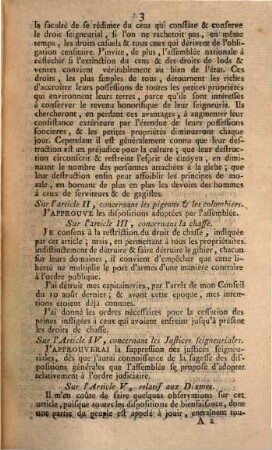 Lettre Du Roi A L'Assemblée Nationale, Concernant les Articles arrêtés, rédigés & décrétés dans ses seances des 4, 6, 7, 8 & 11 Août 1789