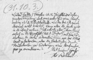 Brief an Gustav Falke