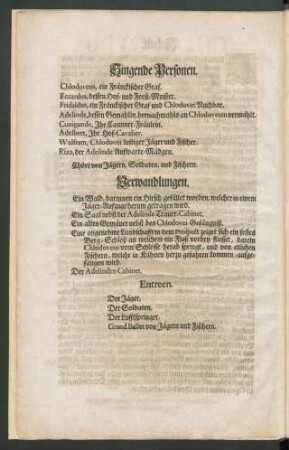 Verwandlungen.