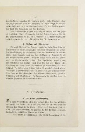 3. Ortskunde